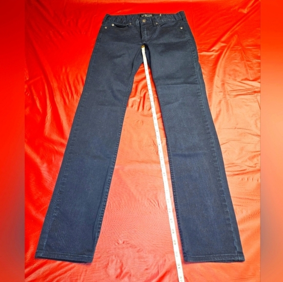 RUDE XXX Mens Skinny Dk Blue Cotton Stretch sz30×30-31 E.U.C - Picture 1 of 6